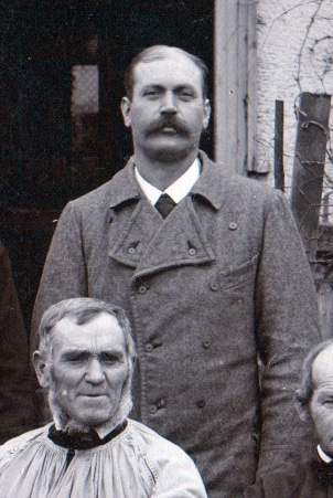 Burghard Philipp Jammer (Ausschnitt aus einem Foto aus der Zeit um 1900)