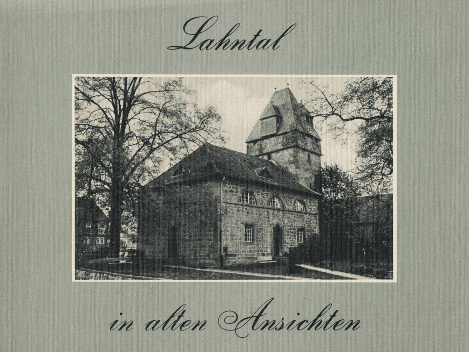 "Lahntal in alten Ansichten" (1983): Vorderseite Einband